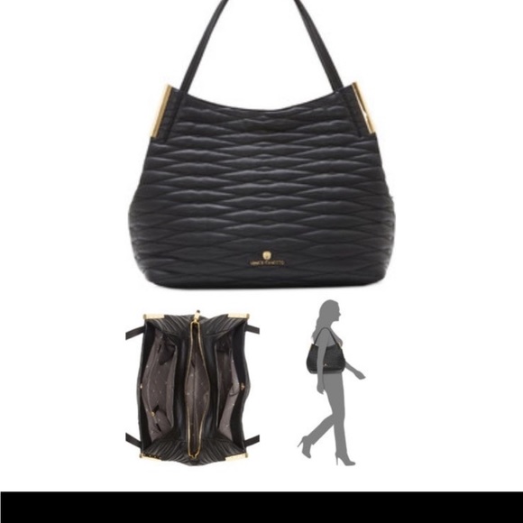 Vince Camuto Handbags - Vince Camuto “cross-stitch quilt” Tina Tote